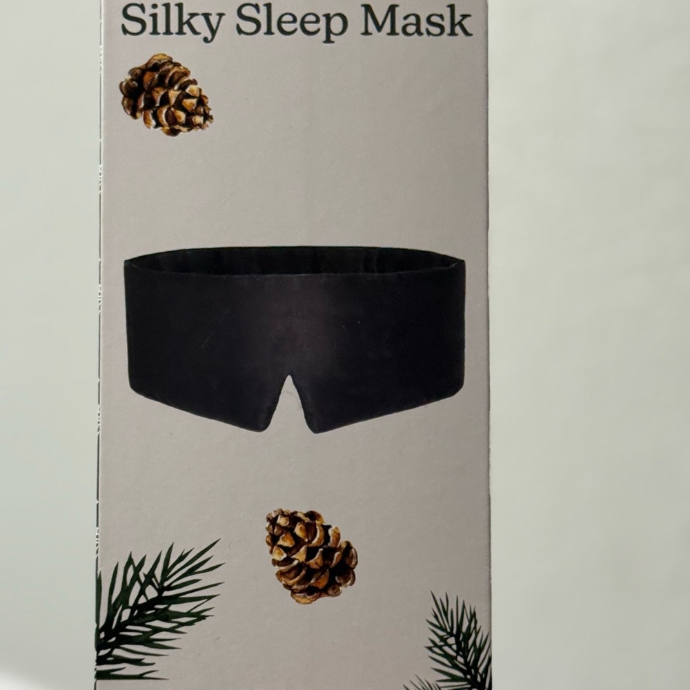 Silky Black Sleep Mask